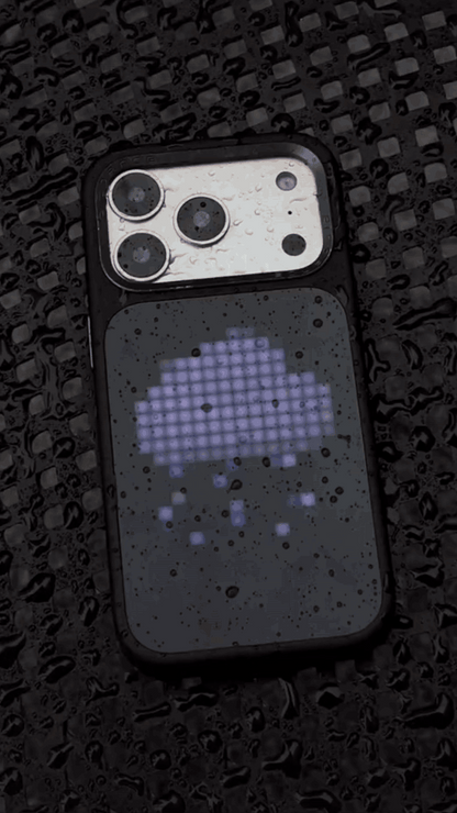 💥Pixel Display LED Phone Case – Custom Dynamic Pixel Art Cover with Music Sync