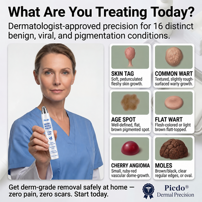 𝐏i𝐜𝐝o® Advanced Skin Tag & Wart Removal Roller