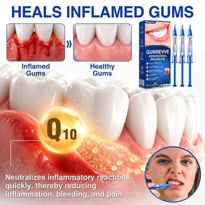 Glimmerly®👀GumRevive periodontal repair gel