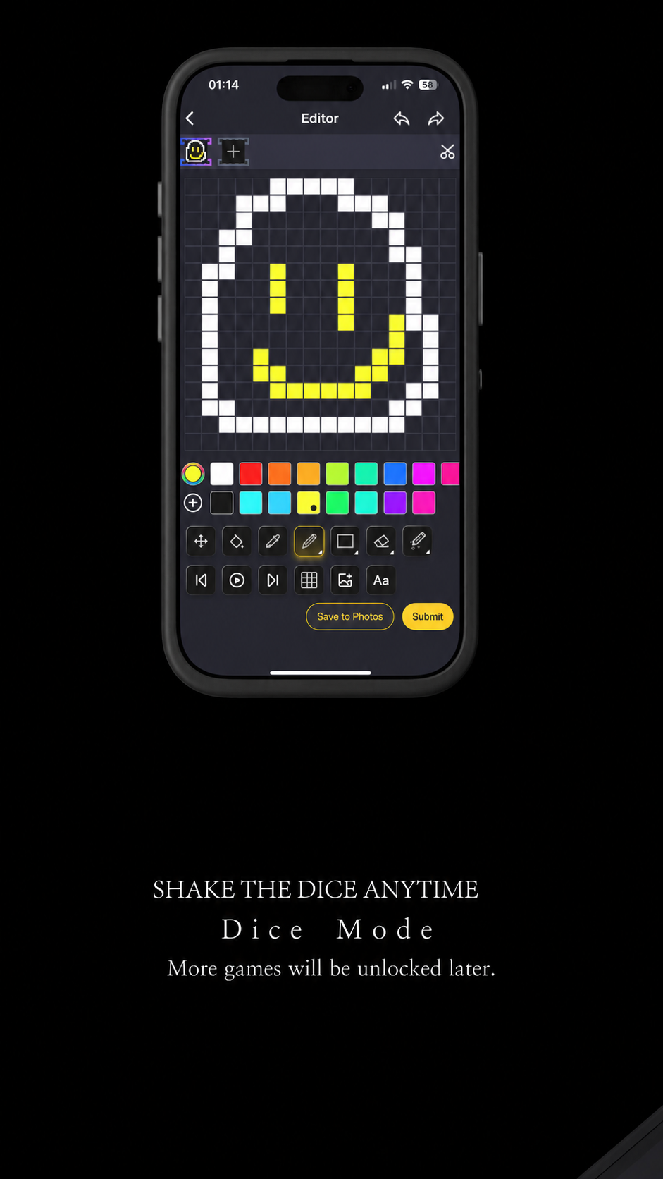 💥Pixel Display LED Phone Case – Custom Dynamic Pixel Art Cover with Music Sync