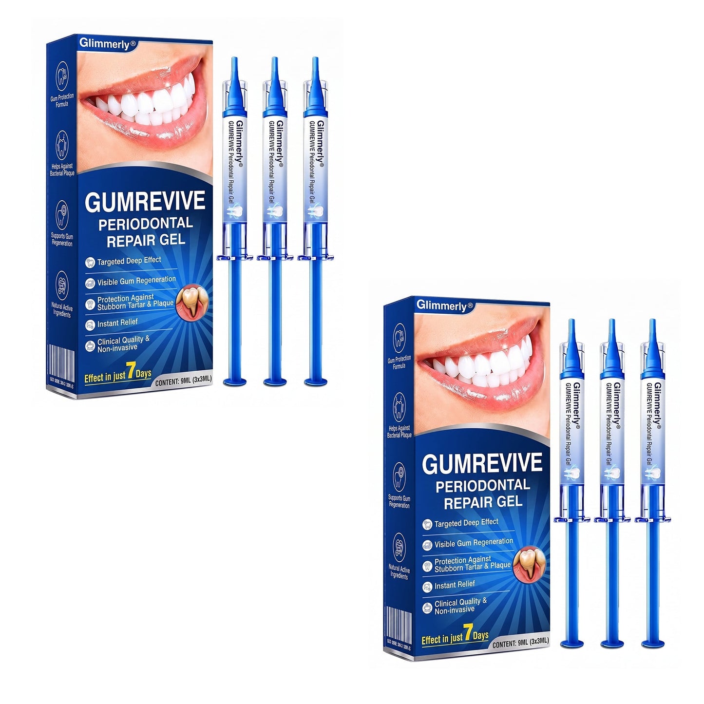 Glimmerly®👀GumRevive periodontal repair gel