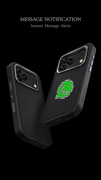 💥Pixel Display LED Phone Case – Custom Dynamic Pixel Art Cover with Music Sync
