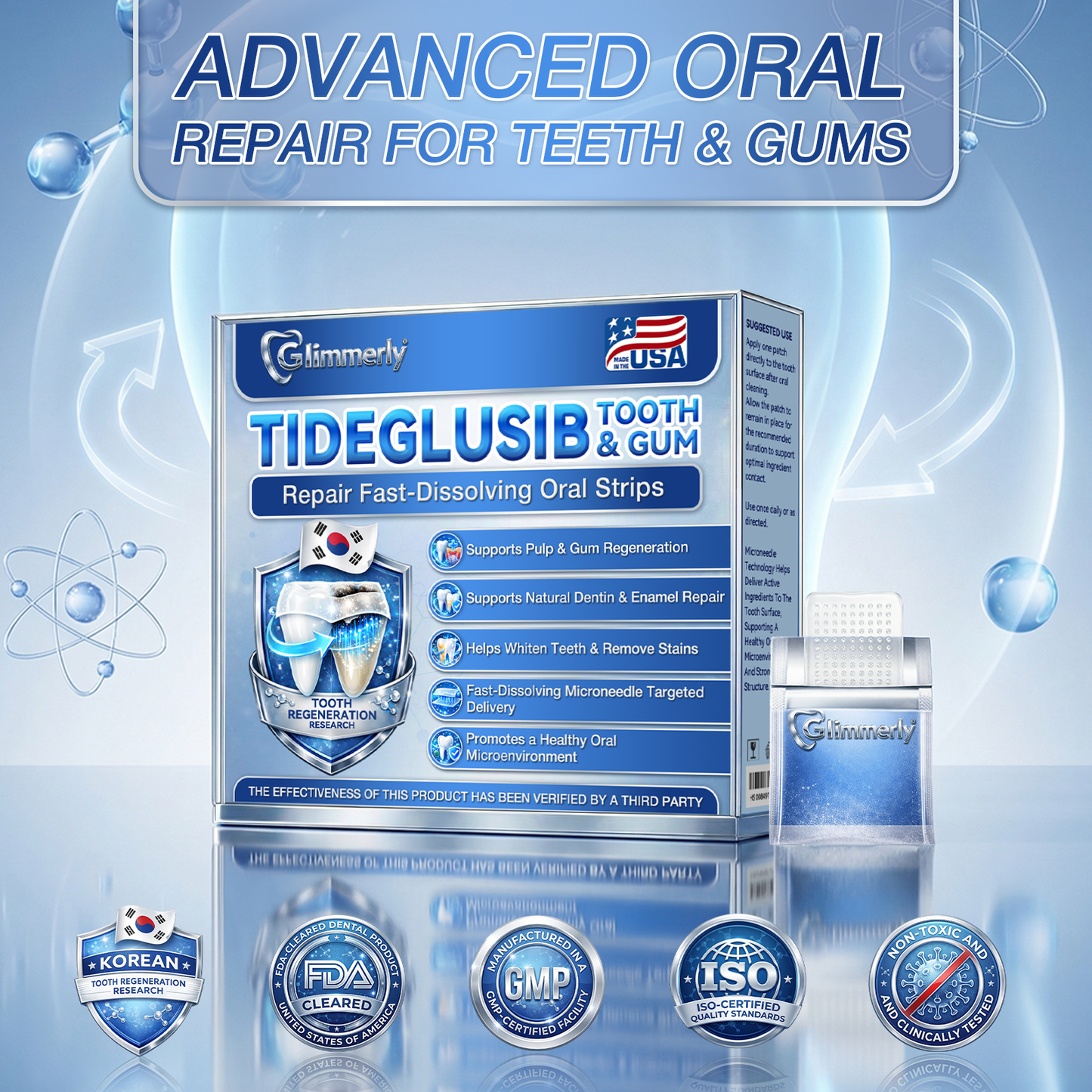 Only 10 boxes left! 🎁 𝐆𝐥𝐢𝐦𝐦𝐞𝐫𝐥𝐲® Enjoy an exclusive 30% off today! Recommended by dentists — 4 to 6 boxes are suggested to activate dental pulp stem cells, promote new dentin growth, and repair cavities. Last chance before the new year — don’t miss out! 🎁